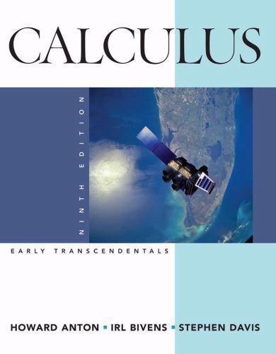 Calculus: Early Transcendentals - Hardcover By Anton, Howard - GOOD