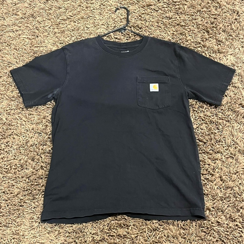Carhartt Black Short Sleeve Pocket T-Shirt Men’s Medium - Relaxed Fit