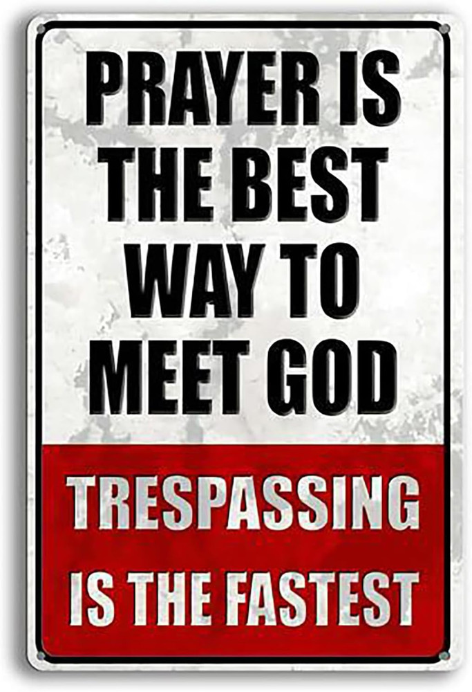 Metal No Trespassing Signs Private Property Funny, Posted Signs No Trespassing f