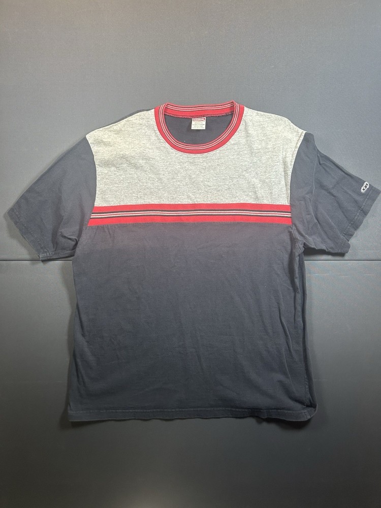 Vintage 90s Union Bay Ringer T-Shirt Red Skateboarding Y2K Style Size XXL Grunge