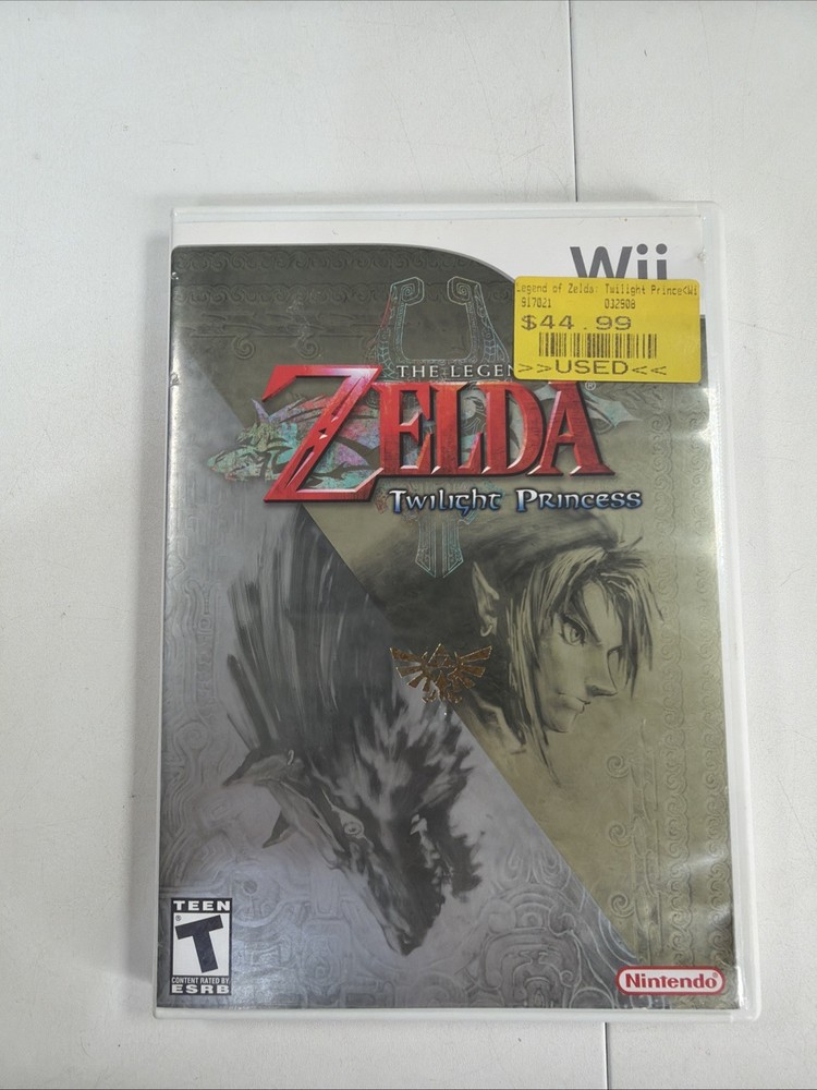 The Legend of Zelda: Twilight Princess Nintendo Wii CIB Game Tested