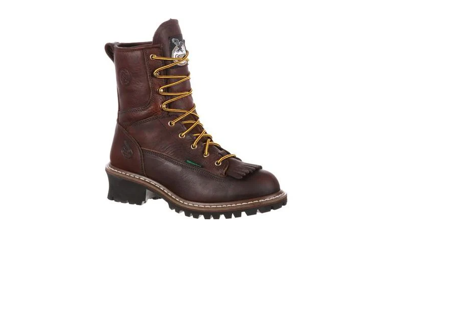 Hot Sale Georgia Boot Waterproof Logger Boot, chocolate