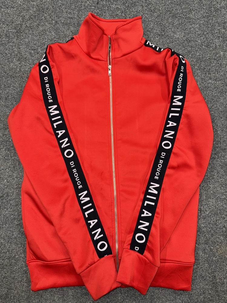 Milano Di Rouge Track Jacket Red