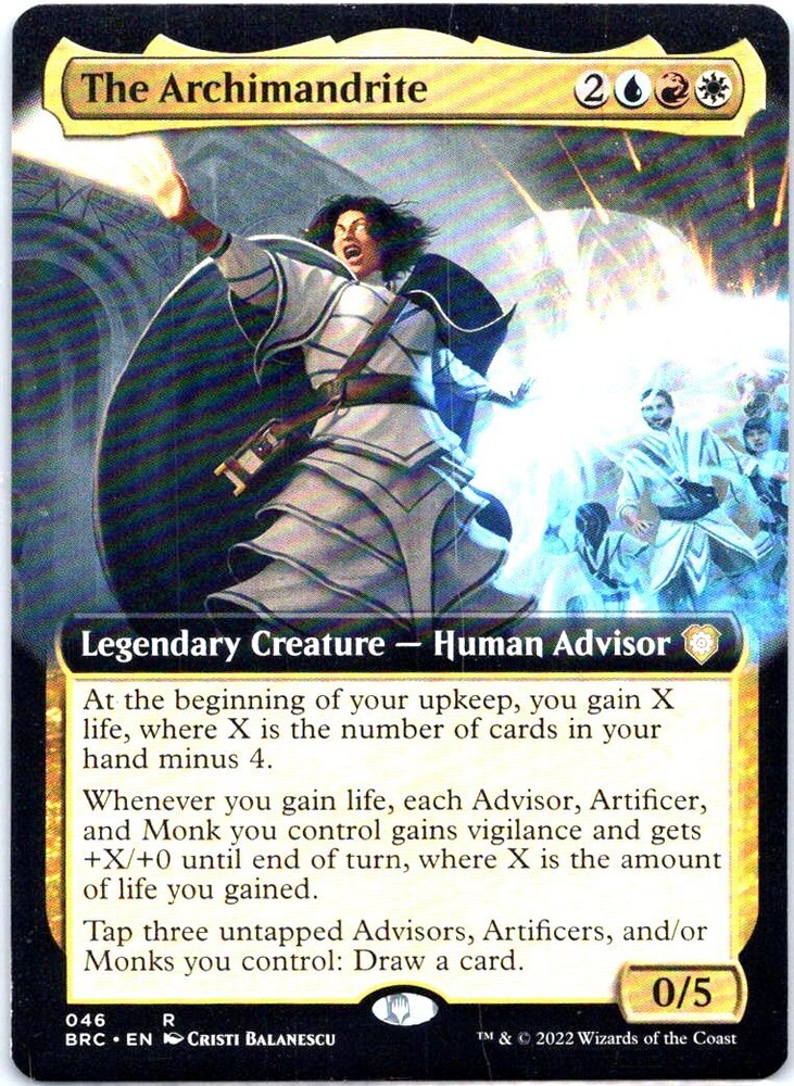 #46 The Archimandrite (Extended Art) MTG Commander: The Brothers' War Rare