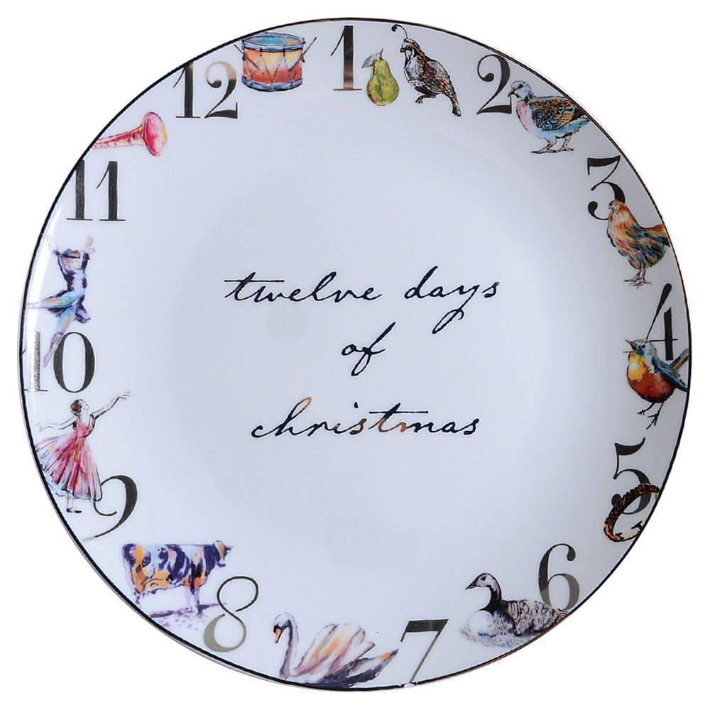 Better Homes and Gardens 12 Days of Christmas Dinner Plate 11395796