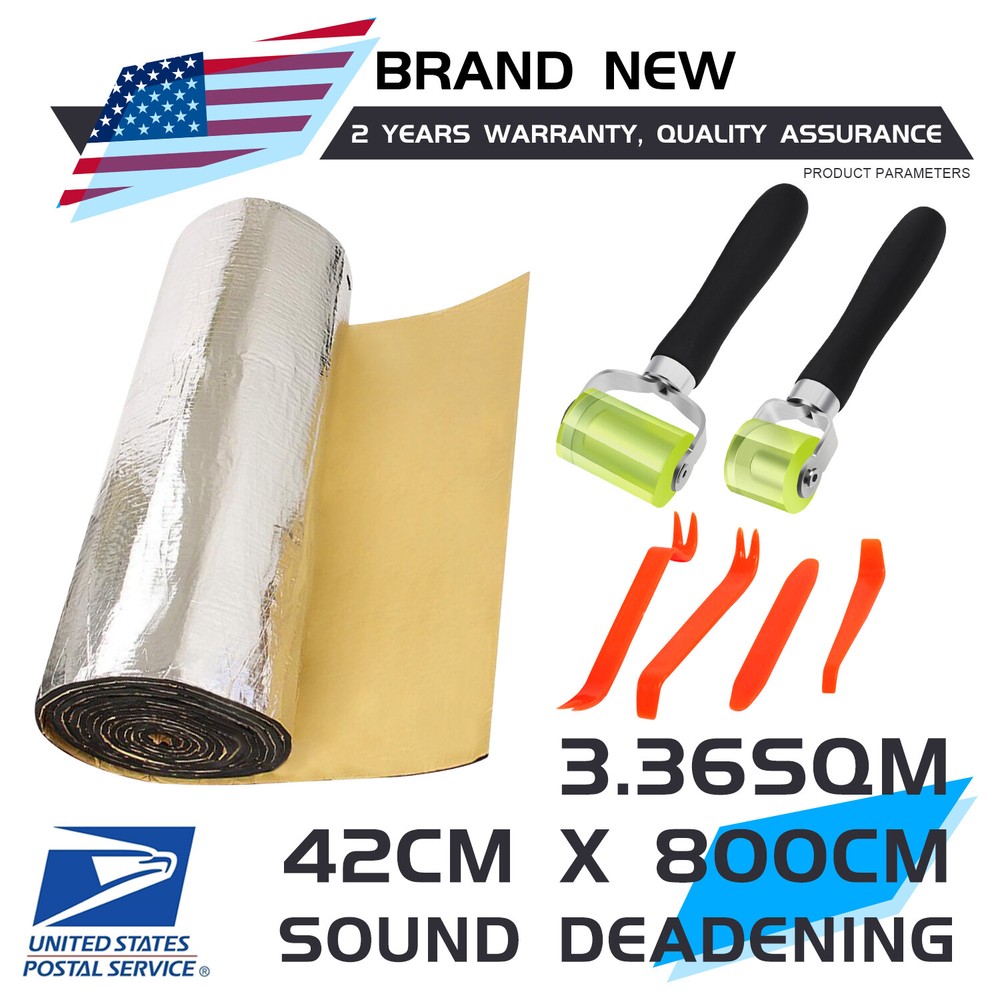 Heat Shield Sound Deadener Car Insulation Thermal Noise Self-adhesive 315
