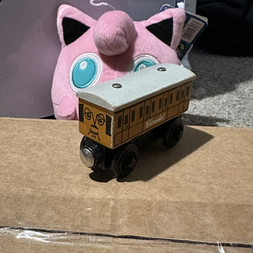 Thomas Friends Wooden Railway Train Tank Engine Clarabel Coach Car 1997