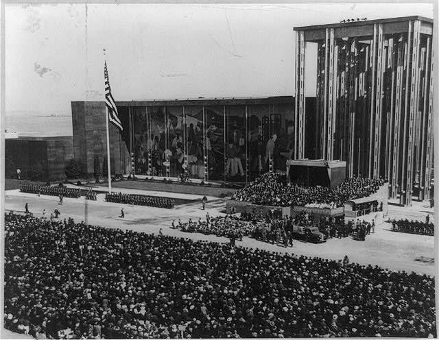 Formal Dedication Ceremony,Golden Gate International Exposition,1939,California