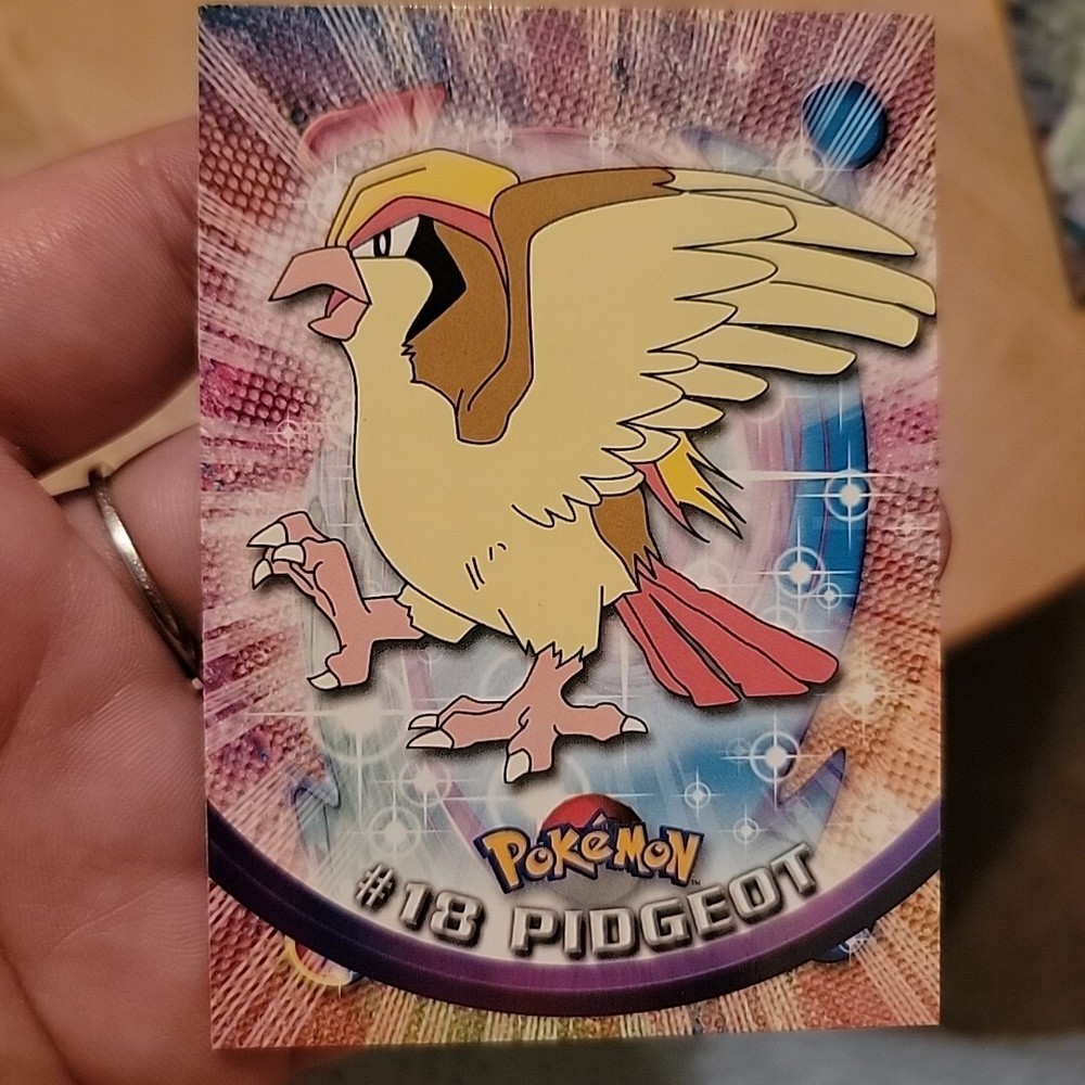 1999 Topps Pokemon TV Animation Series 1 Pidgeot #18 Trading Card