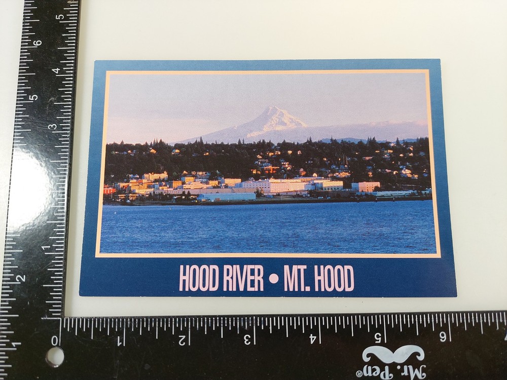 Postcard Hood River Valley Mt Hood Oregon Chrome Unposted📬📨