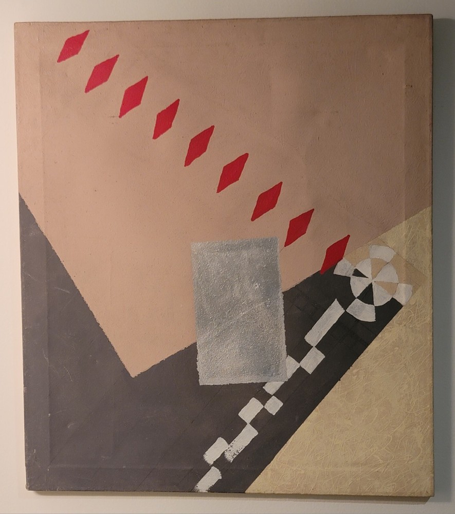 Mid Century Abstract Modern Art in Toko Shinoda Style Palm Springs-image