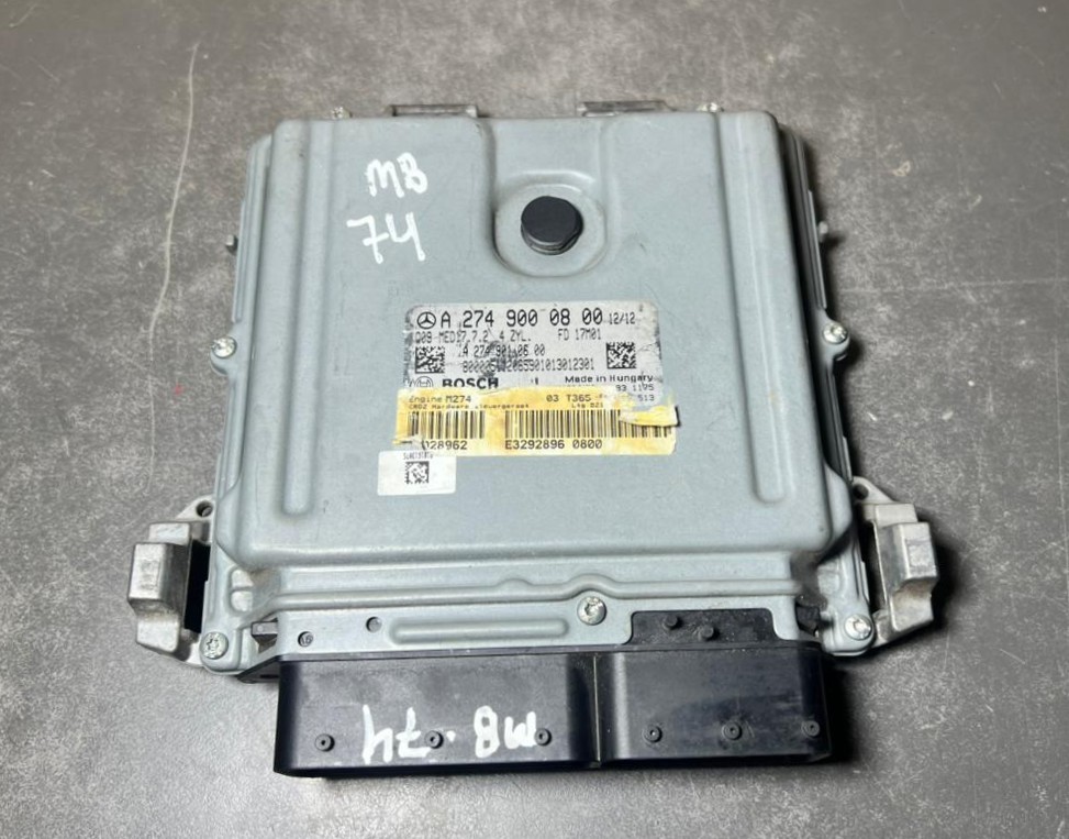 14-18 Mercedes W205 C-CLASS Engine Control Module Unit ECM ECU A274 9000800 OEM
