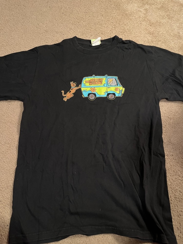 Vintage Scooby Doo Large T Shirt Shaggy The Mystery Machine