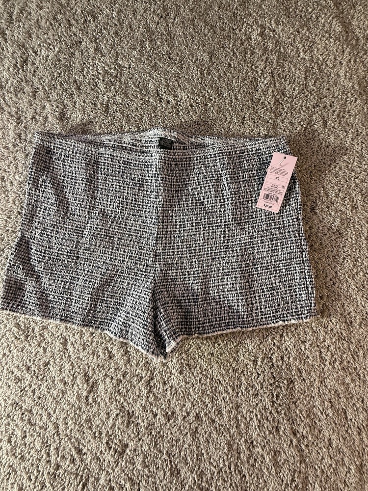 NWT Wild Fable Navy Elastic Shorts Size XL