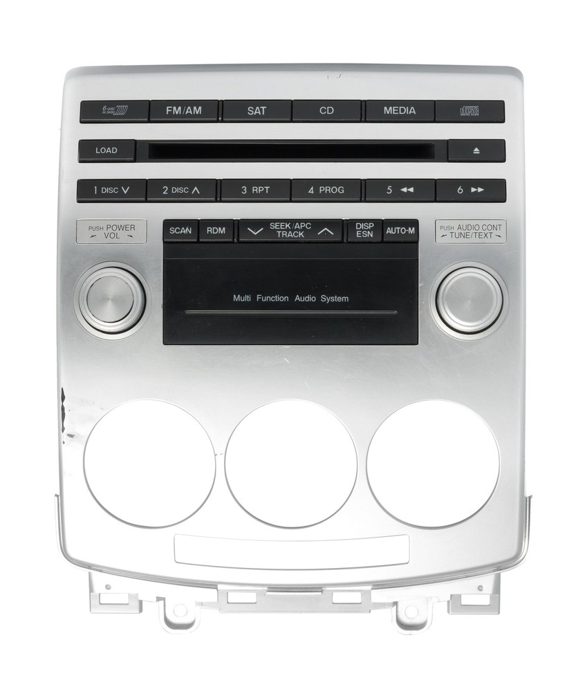 2006-2007 Mazda 5 AM FM Radio Satellite Receiver w 6 Disc CD Player CC4566ARX