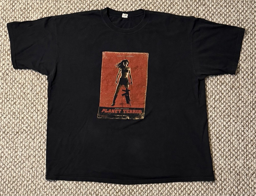 Anvil Tag Planet Terror Movie Promo Shirt 3XL