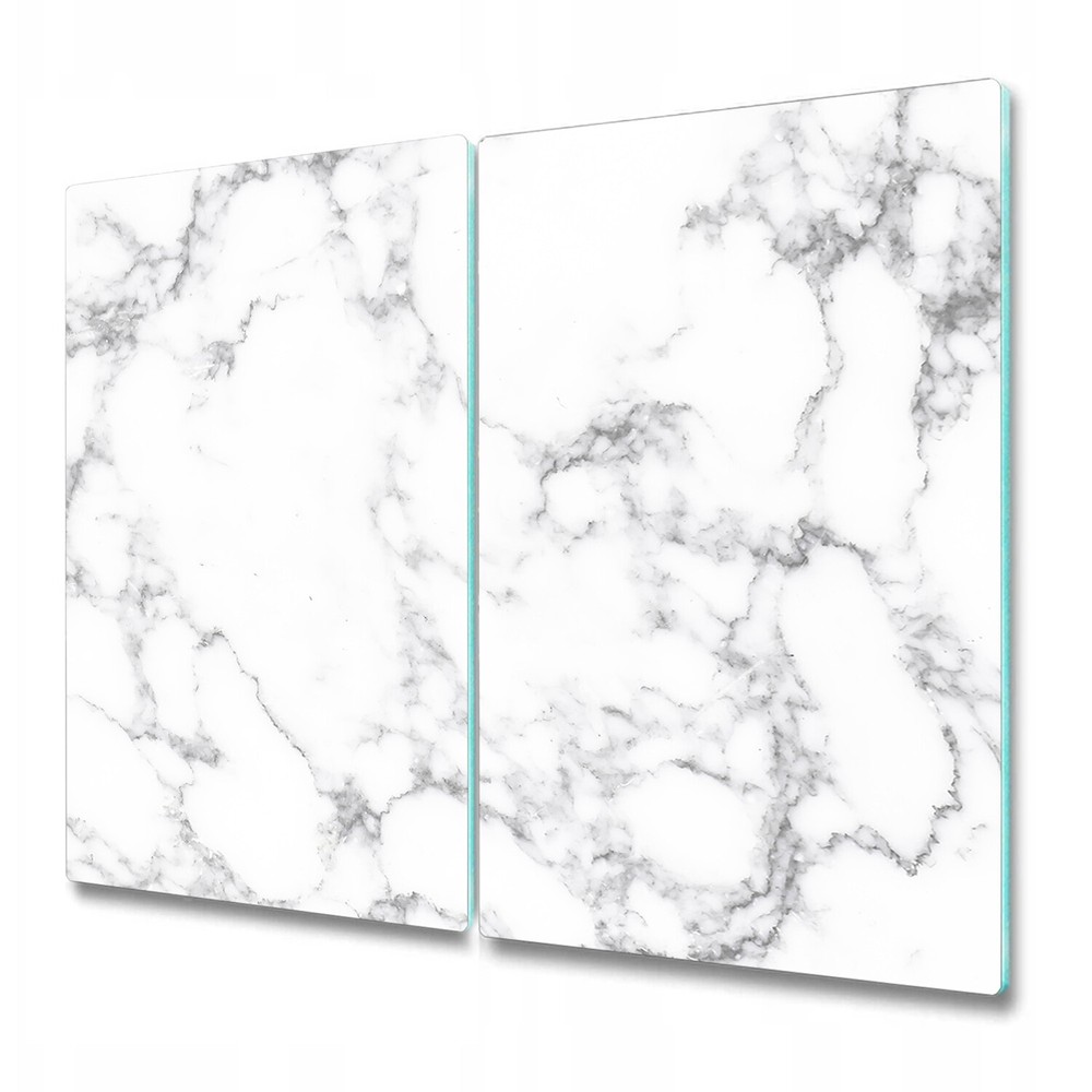 Tempered Glass Worktop Kitchen Chopping Serving Board Marble Stone 2x30x52