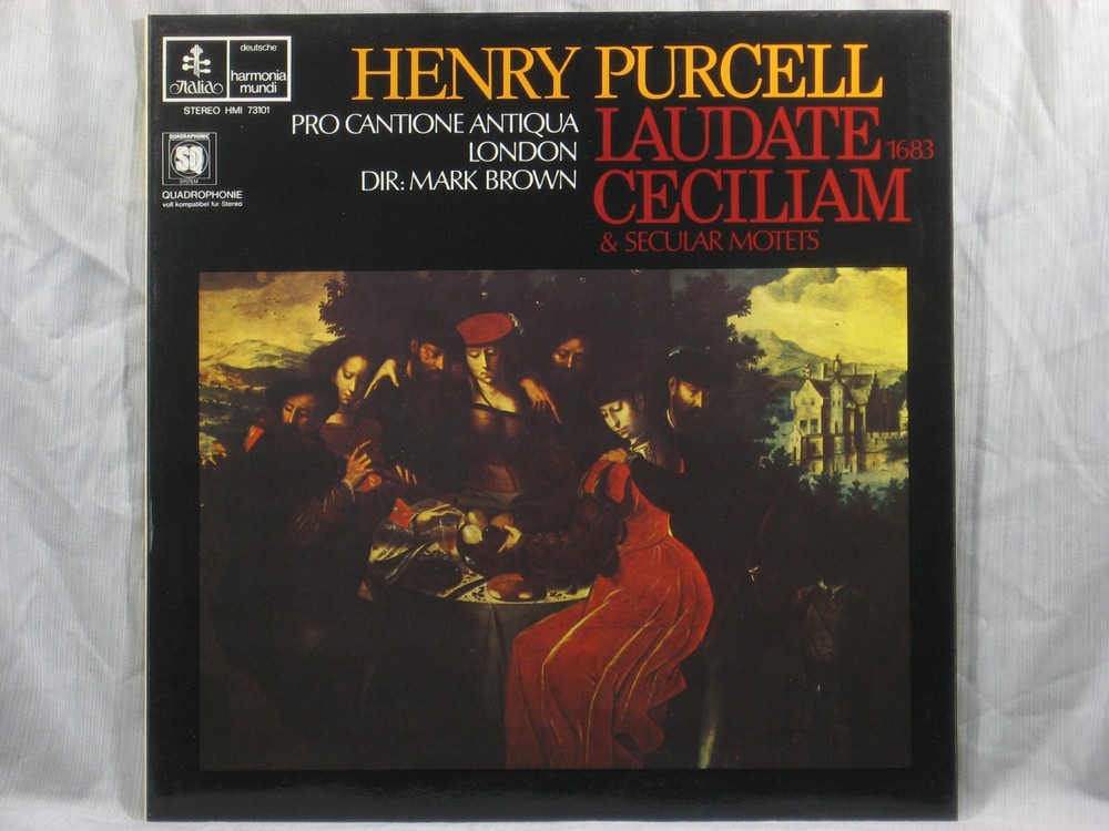 Purcell - Laudate Ceciliam & Secular Motets - Pro Cantione Antiqua - HMI 73101
