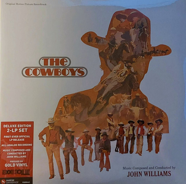 John Williams - The Cowboys (Original Motion Picture Soundtrack) (2xLP, Album, D