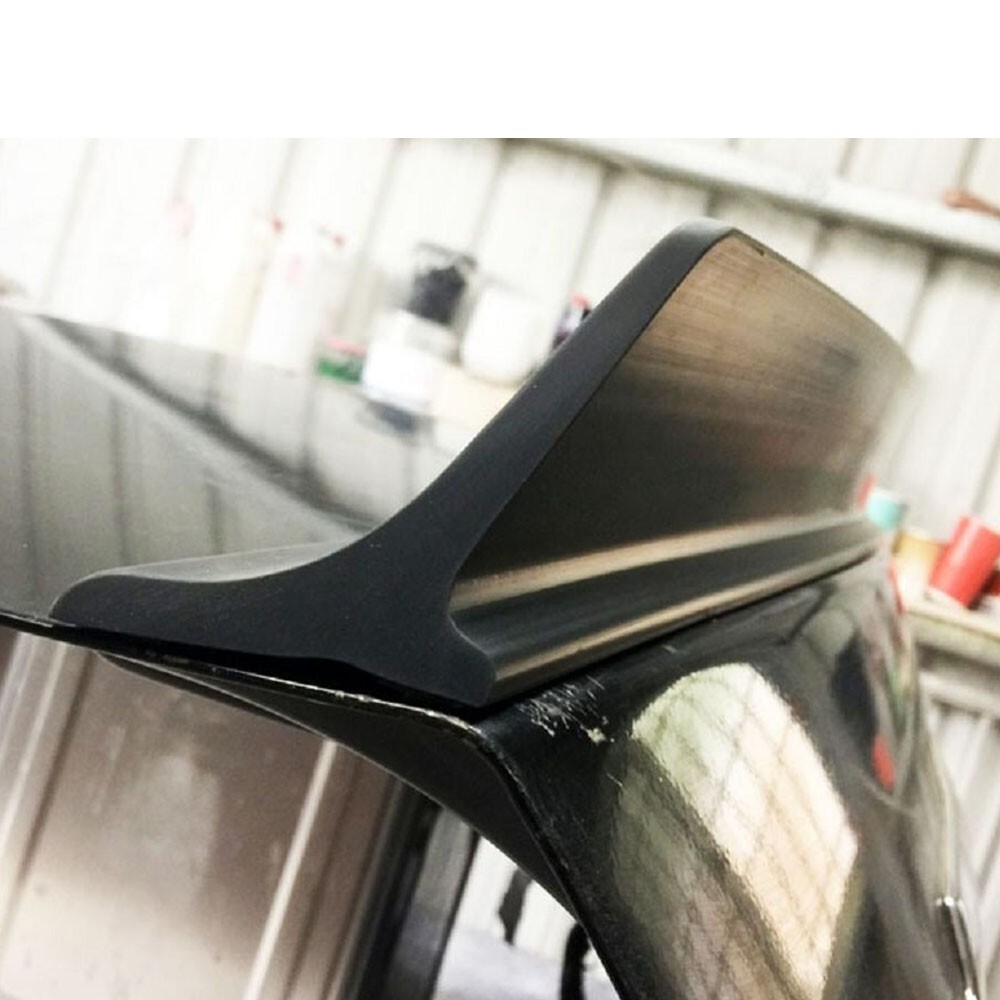 Matte Black Fits For VOLVO 850 Sedan Rear Trunk Boot Lip Spoiler 1993-1997 PUF