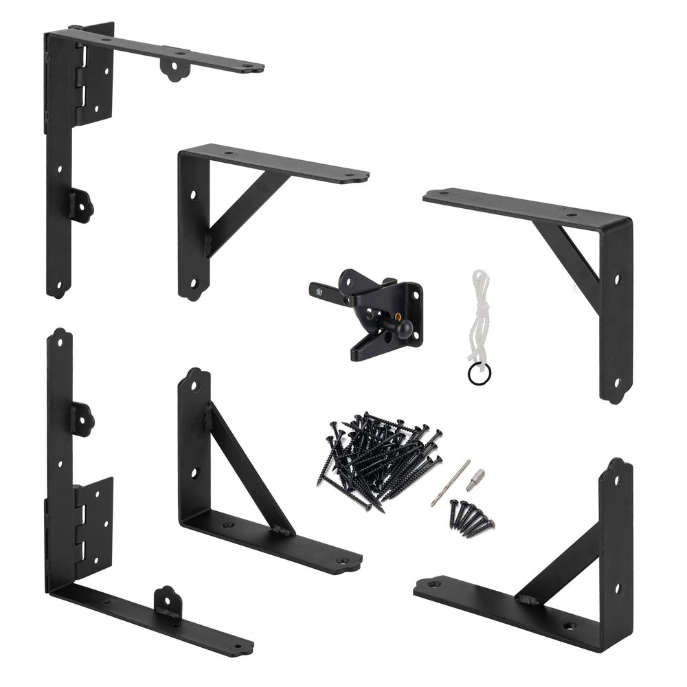 Anti Sag Gate Frame Kit Gate Corner Brace Bracket Heavy Duty Adjustable Gate