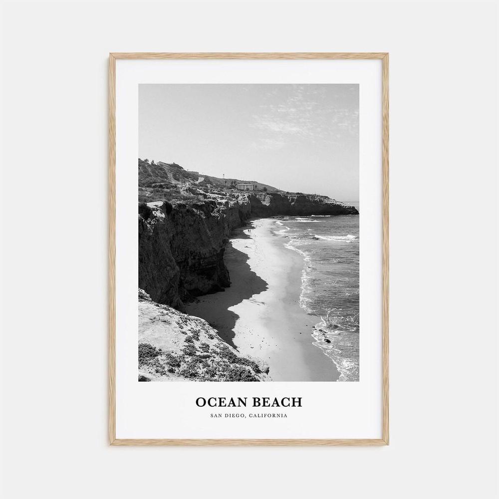 Ocean Beach Wall Art Ocean Beach Wall Decor Ocean Beach Poster Ocean Beach Home