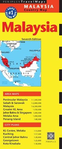 Periplus Editions Malaysia Travel Map Seventh Edition (Map)Another great item from Rarewaves USA | Free delivery!