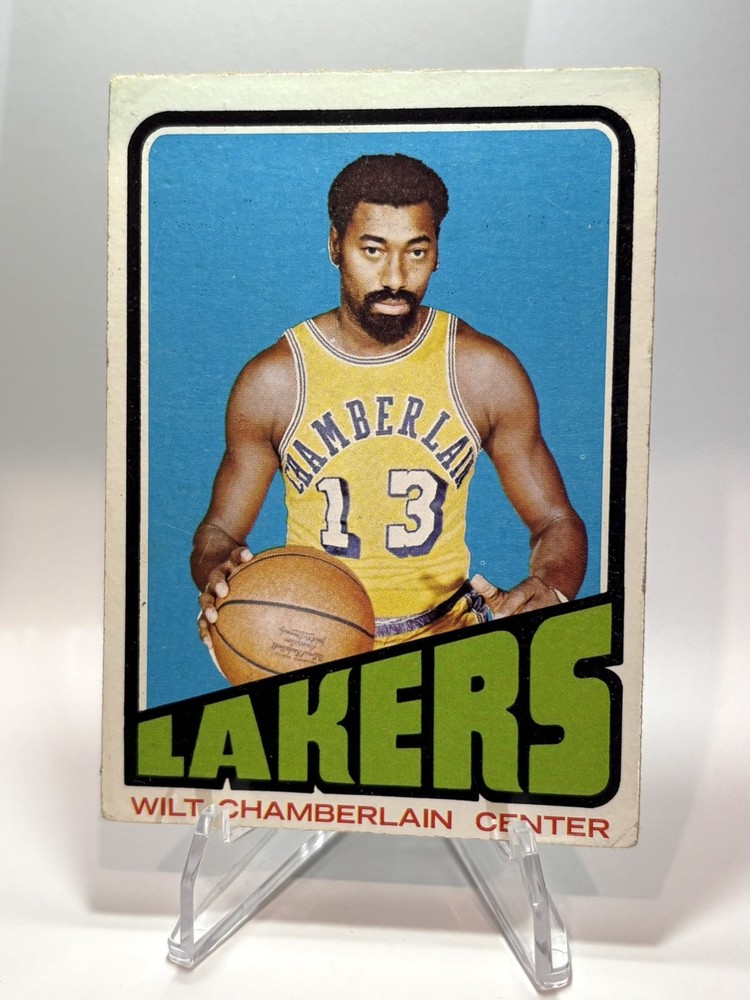 1972-73 Topps - Wilt Chamberlain #1 Original Card Ex Condition