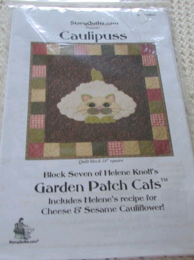 Garden Patch Cats Story Quilt Helene Knott 18