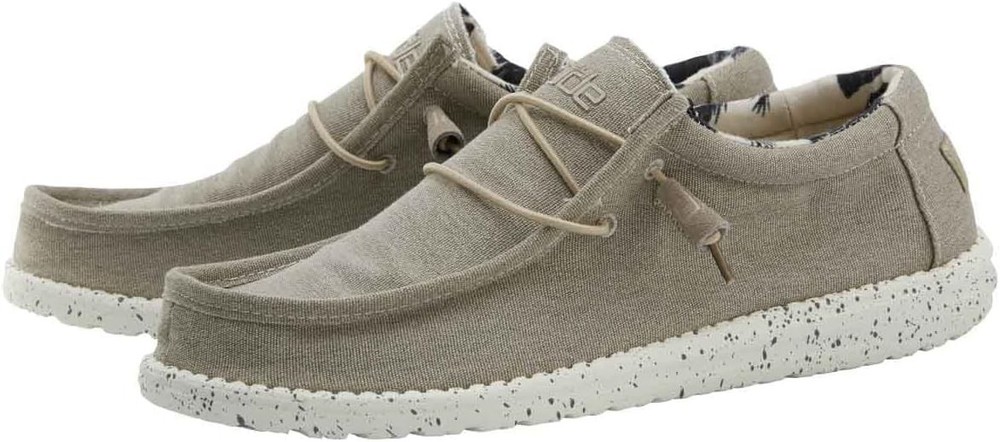 Hey Dude Wally Stretch Canvas-Beige
