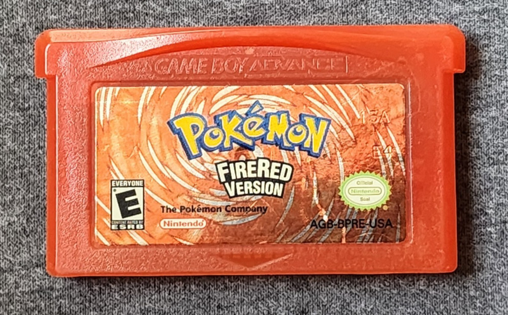Pokemon: FireRed Version Nintendo Game Boy Advance Authentic Game