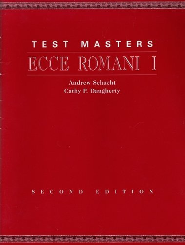 Ecce Romani Level I - Test Masters I, Lawall, Gilbert