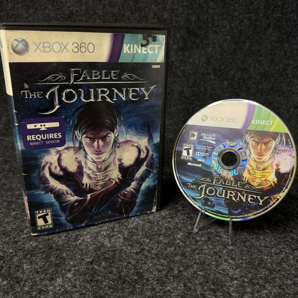 Microsoft Xbox 360 Kinect Fable The Journey Complete Fantasy Adventure Game