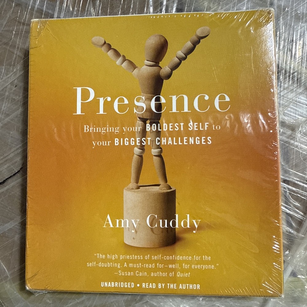 Presence Amy Cuddy Audiobook CD Unabridged NEW Sealed Self Help Psychology
