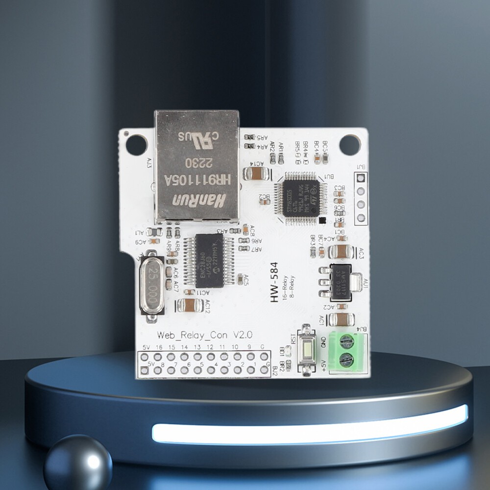 8/16 Channel Network Wifi Relay Control Panel Module Internet Management W5100