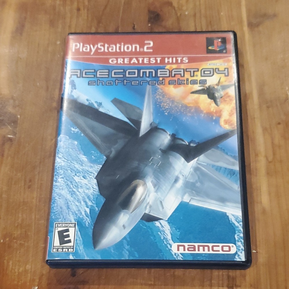 Namco Ace Combat 04: Shattered Skies PlayStation 2 Manual E NTSC-U/C-image