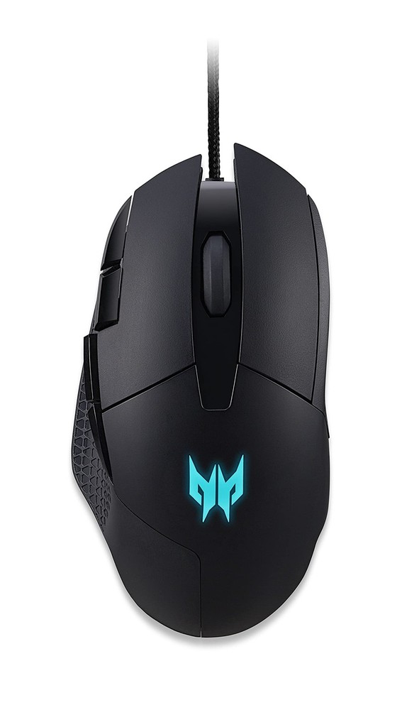 Acer Predator Cestus 315 Gaming Mouse with 6500 DPI 100 IPS Tracking and 6 Programmable Buttons-image