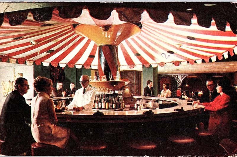Postcard HOTEL SCENE New Orleans Louisiana LA m/09 AI8642
