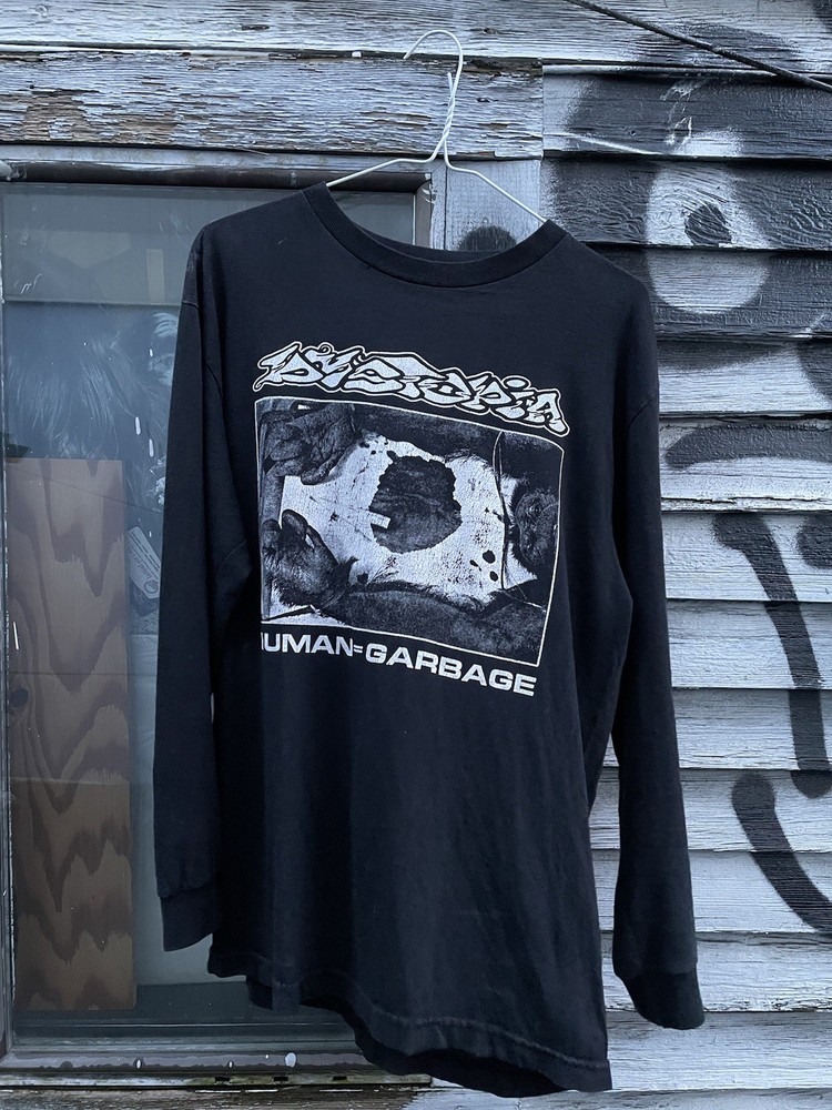 Vintage 00’s Dystopia Punk Long Sleeve Shirt
