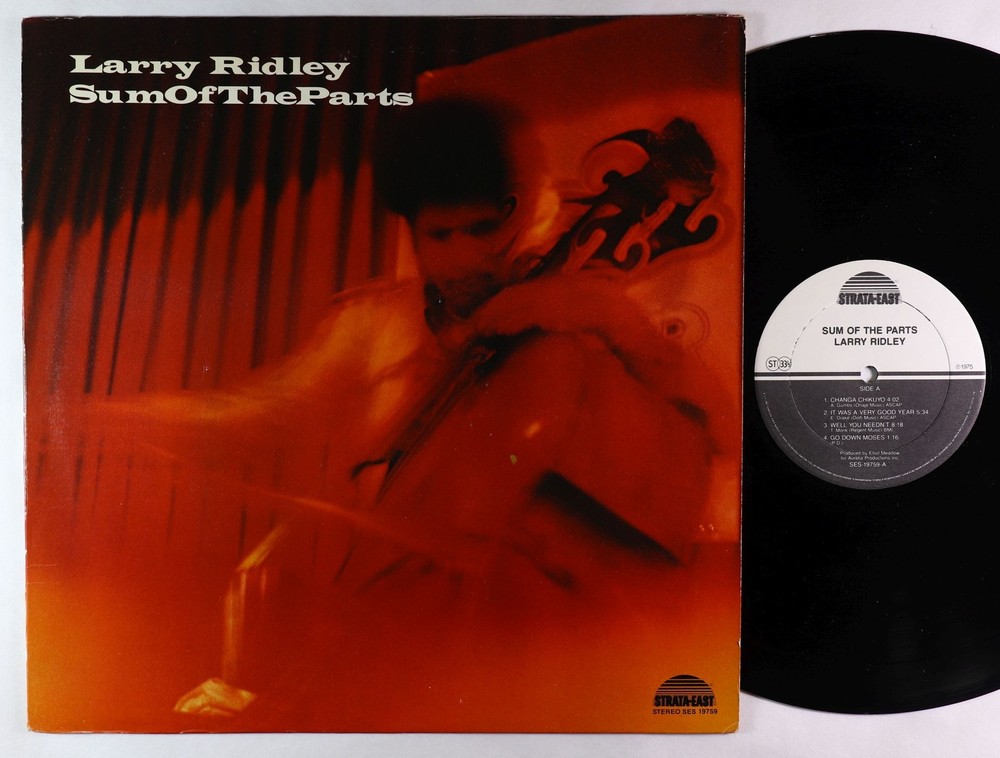 Larry Ridley - Sum Of The Parts LP - Strata-East