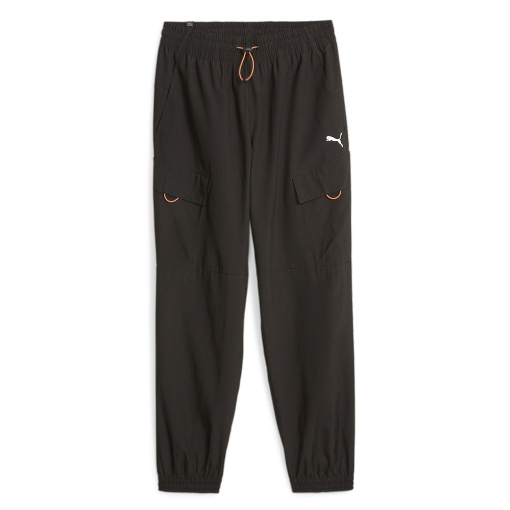 PUMA Open Road Woven Cargo Pants Mens Black Casual Athletic Bottoms 67589801