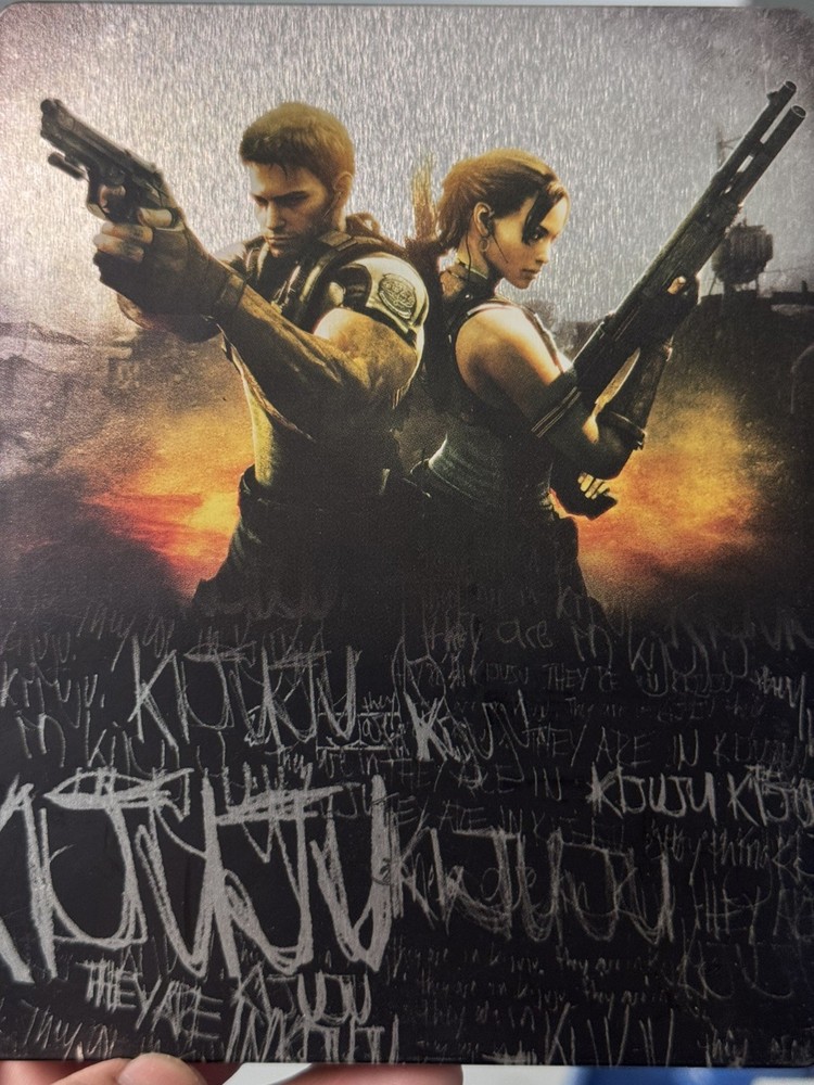 Capcom Resident Evil 5 Steel Book PS3 Complete in Box. Original Owner