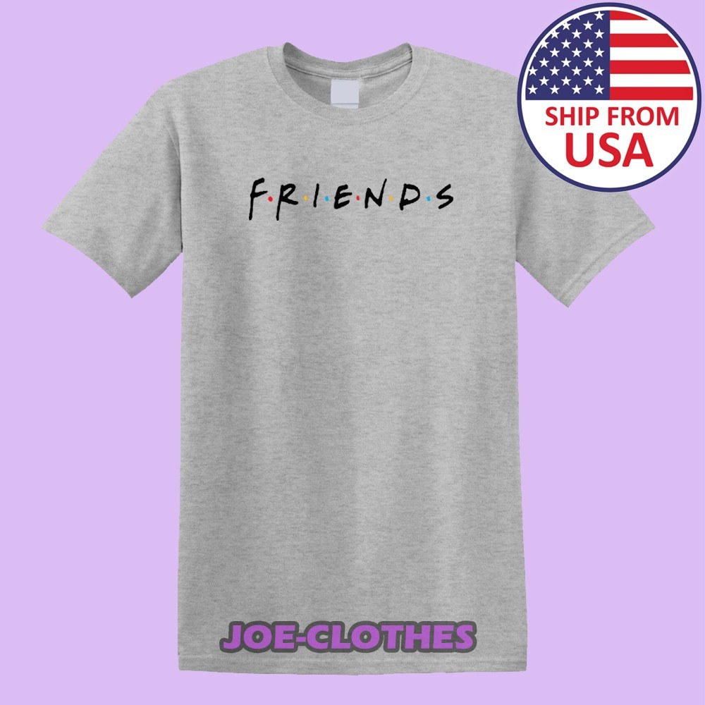 FRIENDS TV Show Men's Gray Size S-5XL