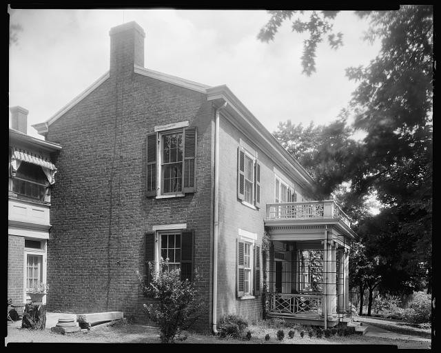 Photo:Roanoke Virginia Horton House 1930s Brick Historic Home porch