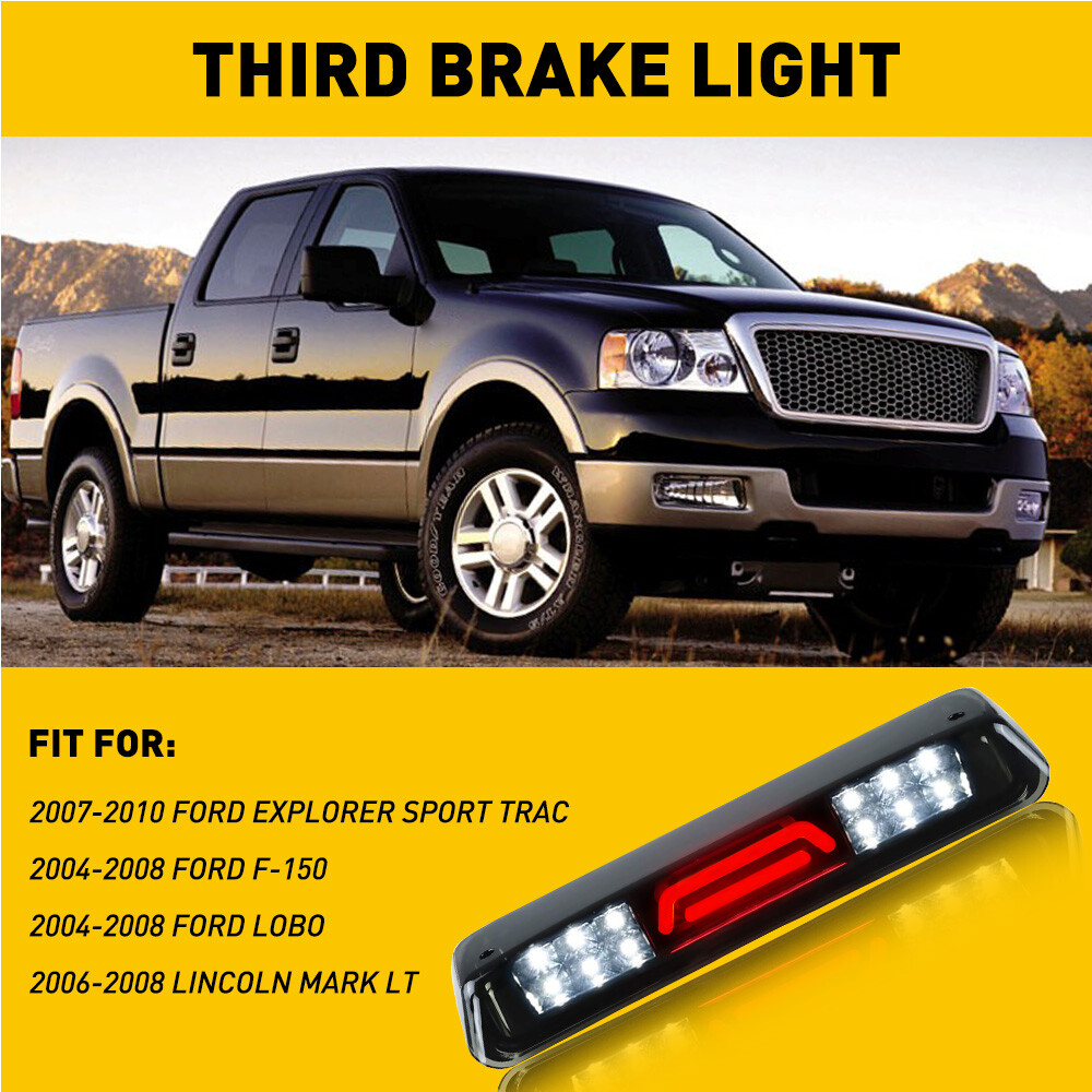 Smoke shell Third 3rd Smoke Brake Light Fit For Ford Lincoln ,2006-2008 Mark LT