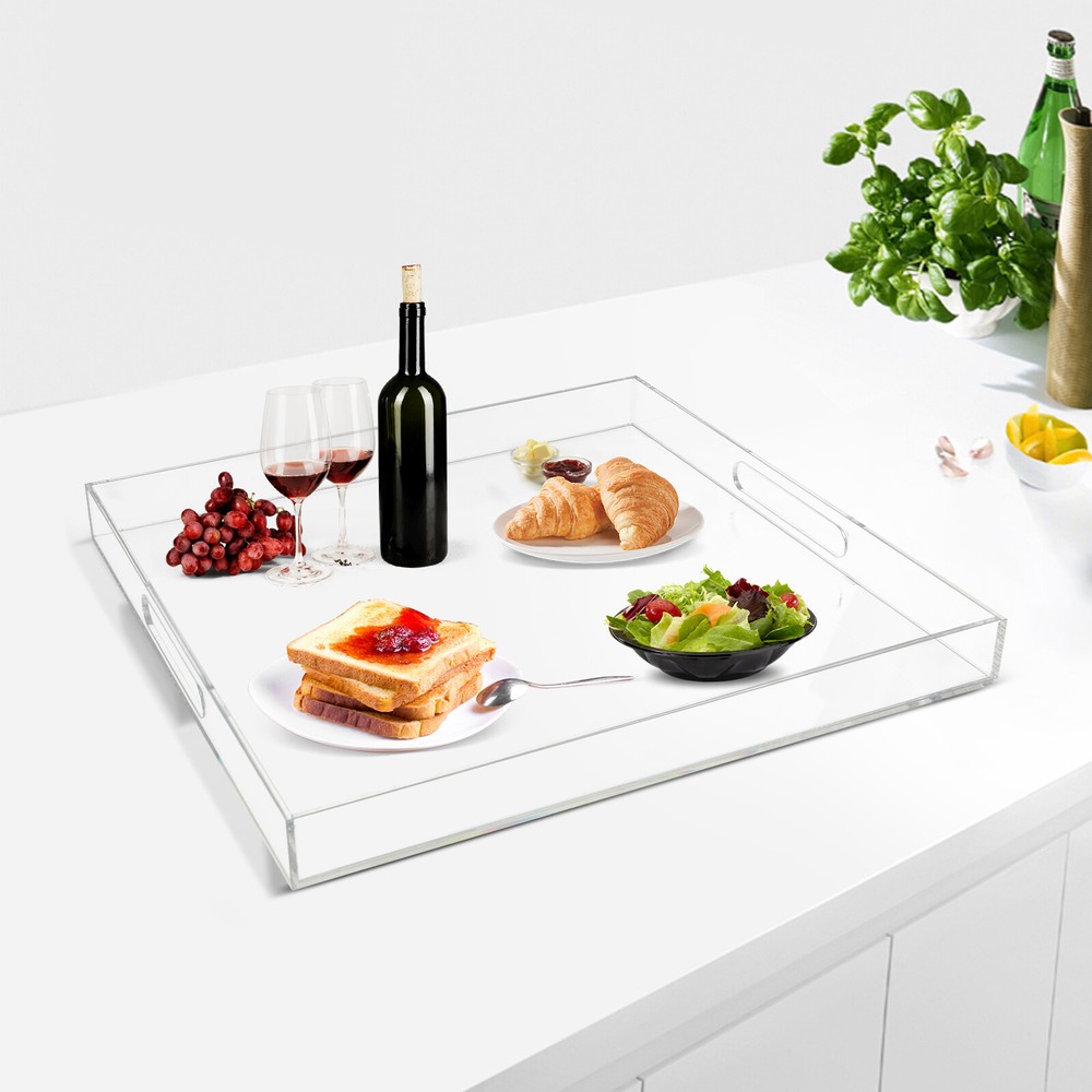 Clear Acrylic Serving Tray 19