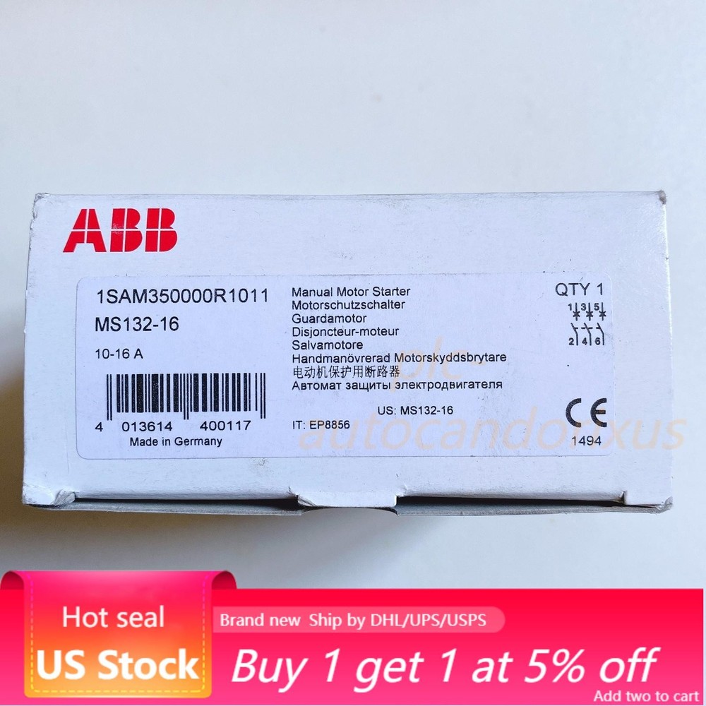 1PCS NEW MS132-16 motor protective circuit-breakers ABB Fast delivery