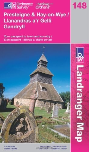 Presteigne and Hay-on-Wye: Llanandras A'... by Ordnance Survey Sheet map, foldedFREE US DELIVERY | ISBN: 0319229483 | Quality Books