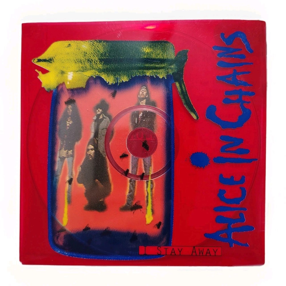 Alice In Chains I Stay Away Promo CD Single 1994 Jar Of Flies Columbia Rare Red