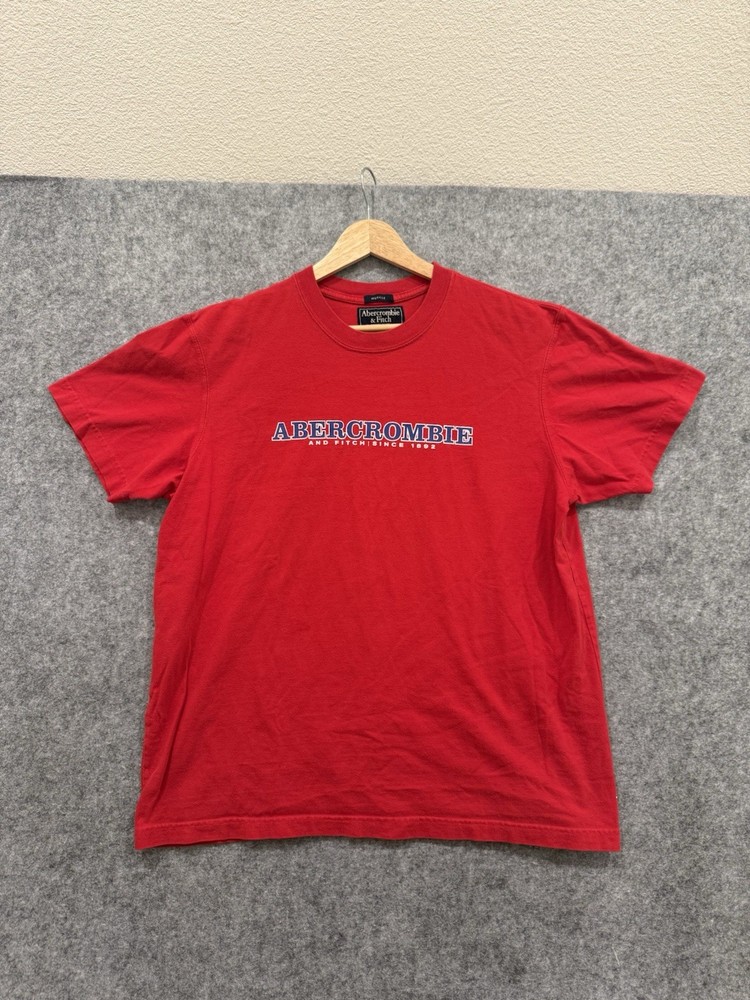 Y2K Abercrombie Fitch Vintage 90s T-Shirt Mens Size L Muscle
